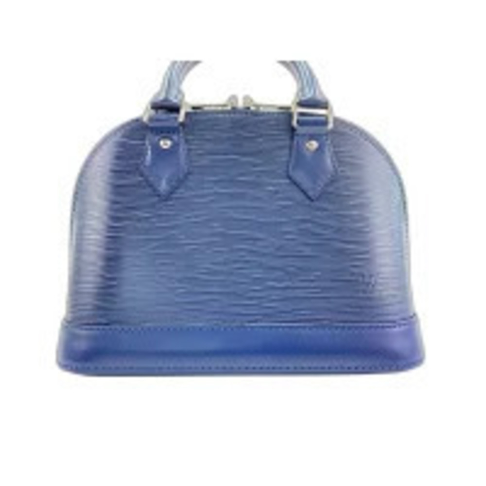 Louis Vuitton Alma Handbag Navy Blue